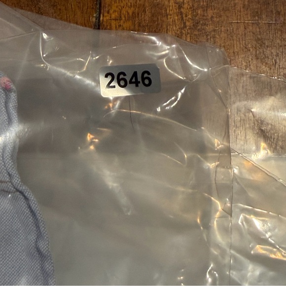 American Eagle Outfitters Shirt Mens XL Blue Flamingo Palm Tree Print Button Up - Picture 9 of 9